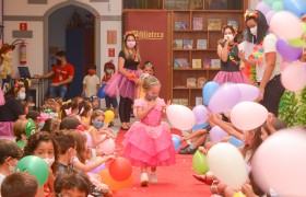 A Semana da Criança está sendo comemorado com muita alegria.