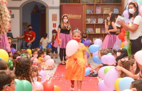 A Semana da Criança está sendo comemorado com muita alegria.