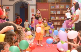 A Semana da Criança está sendo comemorado com muita alegria.