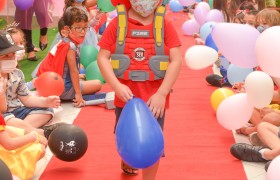 A Semana da Criança está sendo comemorado com muita alegria.