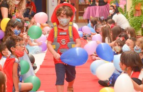 A Semana da Criança está sendo comemorado com muita alegria.