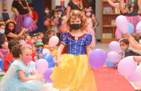 A Semana da Criança está sendo comemorado com muita alegria.