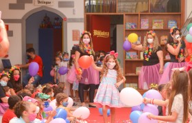 A Semana da Criança está sendo comemorado com muita alegria.