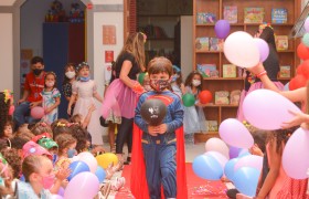 A Semana da Criança está sendo comemorado com muita alegria.