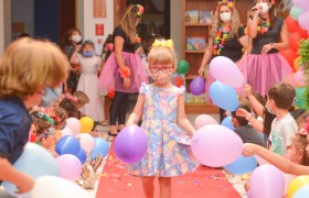 A Semana da Criança está sendo comemorado com muita alegria.