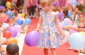 A Semana da Criança está sendo comemorado com muita alegria.