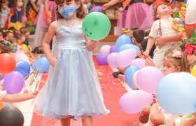 A Semana da Criança está sendo comemorado com muita alegria.