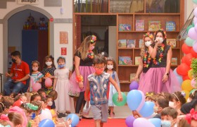 A Semana da Criança está sendo comemorado com muita alegria.