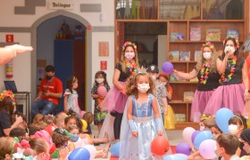 A Semana da Criança está sendo comemorado com muita alegria.