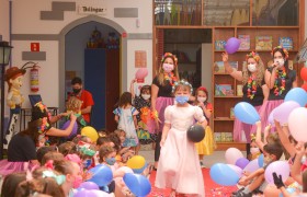 A Semana da Criança está sendo comemorado com muita alegria.