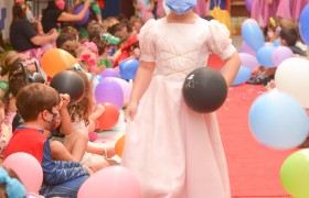 A Semana da Criança está sendo comemorado com muita alegria.