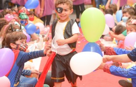 A Semana da Criança está sendo comemorado com muita alegria.