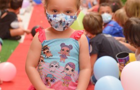 A Semana da Criança está sendo comemorado com muita alegria.