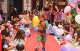 A Semana da Criança está sendo comemorado com muita alegria.