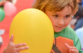 A Semana da Criança está sendo comemorado com muita alegria.