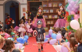 A Semana da Criança está sendo comemorado com muita alegria.