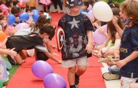 A Semana da Criança está sendo comemorado com muita alegria.