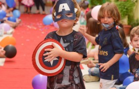 A Semana da Criança está sendo comemorado com muita alegria.