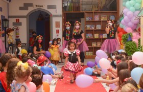 A Semana da Criança está sendo comemorado com muita alegria.