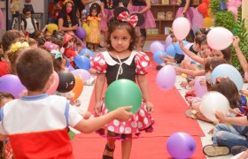 A Semana da Criança está sendo comemorado com muita alegria.