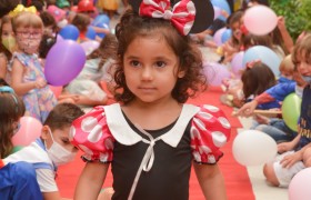 A Semana da Criança está sendo comemorado com muita alegria.