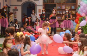 A Semana da Criança está sendo comemorado com muita alegria.