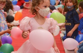 A Semana da Criança está sendo comemorado com muita alegria.