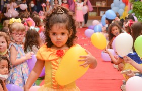 A Semana da Criança está sendo comemorado com muita alegria.