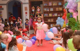 A Semana da Criança está sendo comemorado com muita alegria.