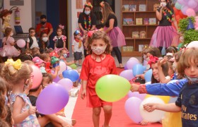 A Semana da Criança está sendo comemorado com muita alegria.