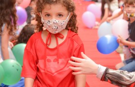 A Semana da Criança está sendo comemorado com muita alegria.