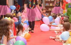 A Semana da Criança está sendo comemorado com muita alegria.