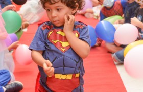 A Semana da Criança está sendo comemorado com muita alegria.