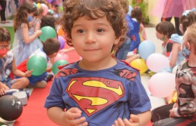 A Semana da Criança está sendo comemorado com muita alegria.