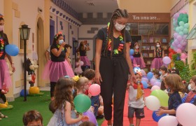 A Semana da Criança está sendo comemorado com muita alegria.