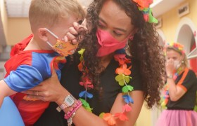 A Semana da Criança está sendo comemorado com muita alegria.