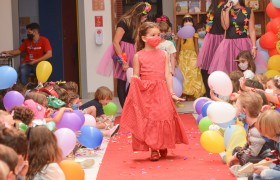 A Semana da Criança está sendo comemorado com muita alegria.