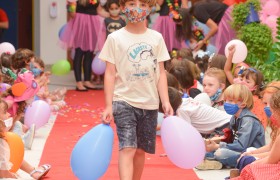 A Semana da Criança está sendo comemorado com muita alegria.