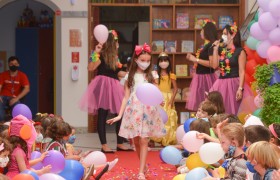 A Semana da Criança está sendo comemorado com muita alegria.