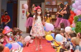 A Semana da Criança está sendo comemorado com muita alegria.