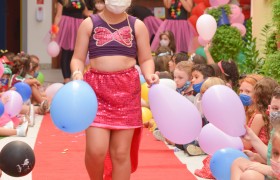 A Semana da Criança está sendo comemorado com muita alegria.