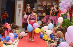 A Semana da Criança está sendo comemorado com muita alegria.