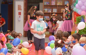 A Semana da Criança está sendo comemorado com muita alegria.