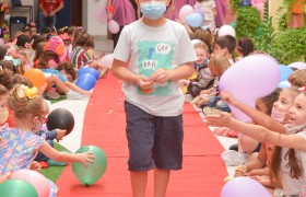 A Semana da Criança está sendo comemorado com muita alegria.