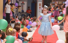 A Semana da Criança está sendo comemorado com muita alegria.