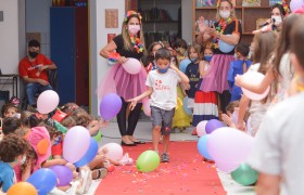 A Semana da Criança está sendo comemorado com muita alegria.