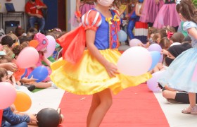 A Semana da Criança está sendo comemorado com muita alegria.