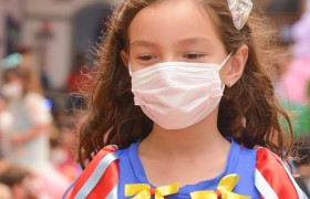 A Semana da Criança está sendo comemorado com muita alegria.