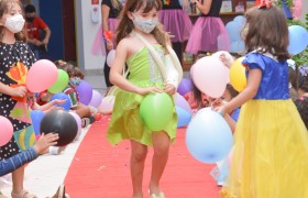 A Semana da Criança está sendo comemorado com muita alegria.