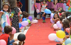 A Semana da Criança está sendo comemorado com muita alegria.